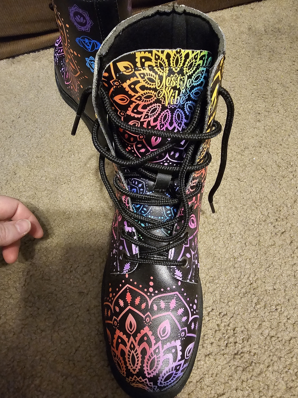 Yes We Vibe Chakra Love Boots - Picture 5 of 6